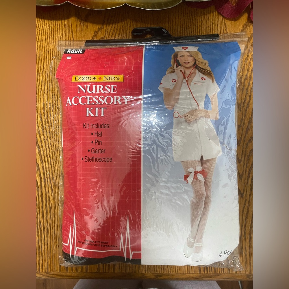 Hospital Honey Nurse Accessory Kit and Dress Costume